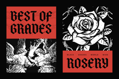 Antifight - Modern Gothic Blackletter Font Product Image 10