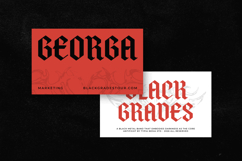 Antifight - Modern Gothic Blackletter Font Product Image 11