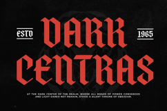 Antifight - Modern Gothic Blackletter Font Product Image 2