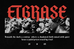 Antifight - Modern Gothic Blackletter Font Product Image 3