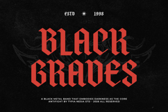 Antifight - Modern Gothic Blackletter Font Product Image 7