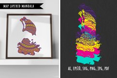 Map, Mandala SVG, layered, cut file, bundle, patriotic, clip art, banners, scrapbook, party invitations, covers, accessories, birthdays, t-shirts, mugs, stencils, pillow- design, wall art, greeting cards, cricut svg, map, mandala, silhouette, cut file, pa