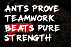 Antiink | Urban Dripping Webfont Product Image 2