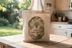 Antique Apothecary Gratitude Seals Sublimation Product Image 5