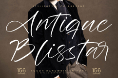 Antique Blisstar - Rough Handwritten Font Product Image 1