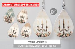 Earring Antique Candlestick Product Image 1