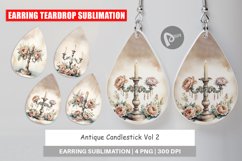Earring Antique Candlestick Product Image 1