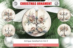 Ornament Antique Candlestick Product Image 1