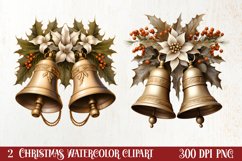 Antique Christmas Ornament Clipart, Christmas Clipart Product Image 1