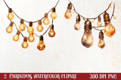 Antique Christmas Ornament Clipart, Christmas Clipart Product Image 1