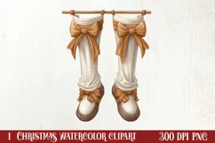 Antique Christmas Ornament Clipart, Christmas Clipart Product Image 1
