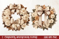 Antique Christmas Ornament Clipart, Christmas Clipart Product Image 1