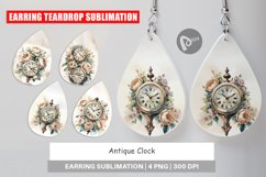 Earring Antique Clock Product Image 1