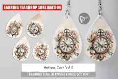 Earring Antique Clock Product Image 1