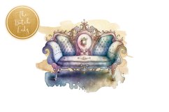 Victorian Furniture Clipart Set - 25 .PNG Files Product Image 4