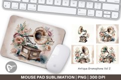 Mouse Pad Antique Gramophone Product Image 1