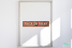 Antique Metal Halloween Sublimation Product Image 2