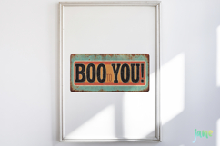 Antique Metal Halloween Sublimation Product Image 2