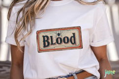 Antique Metal Halloween Sublimation Product Image 2