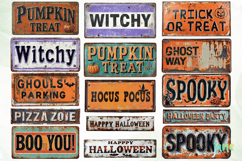 Antique Metal Halloween Sublimation Product Image 6