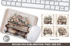 Mouse Pad Antique Piano Product Image 1