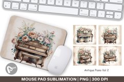 Mouse Pad Antique Piano Product Image 1