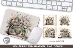 Mouse Pad Antique Radio Product Image 1