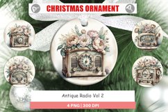 Ornament Antique Radio Product Image 1