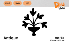 Antique Floral Vintage Botanical Illustrations |PNG|SVG|JPG Product Image 1