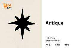 Antique Floral Vintage Botanical Illustrations |PNG|SVG|JPG Product Image 1