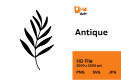 Antique Floral Vintage Botanical Illustrations |PNG|SVG|JPG Product Image 1