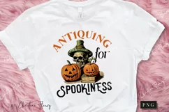 Antiquing for Spookiness PNG | Halloween Sublimation Product Image 3