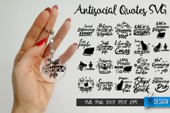 Antisocial Quotes Svg Bundle, Keychain Svg Bundle, Funny svg Product Image 1