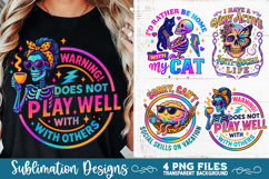 Funny Sarcastic Antisocial Retro PNG Sublimation Product Image 3
