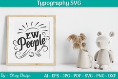 Antisocial typography decal Product Image 1
