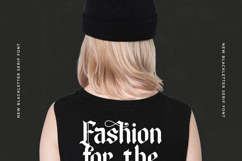 Anubal Jacquelin - Blackletter Serif Font Product Image 11