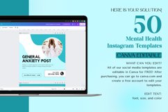 Anxiety Instagram Templates Product Image 2