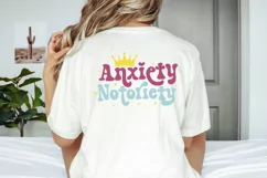 Anxiety Notoriety SVG, Mental Health SVG Design Product Image 4