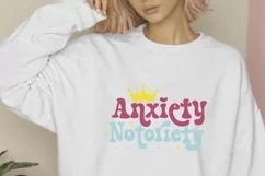 Anxiety Notoriety SVG, Mental Health SVG Design Product Image 3