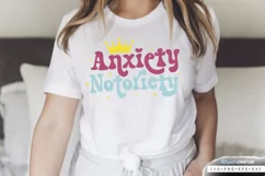 Anxiety Notoriety SVG, Mental Health SVG Design Product Image 1