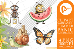Anxious Beach Bug Sublimation Product Image 1