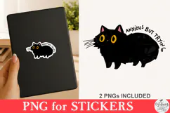 Anxious But Trying PNG Product Image 2