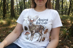 Anxious Fawn Forest Sublimation Product Image 3