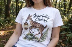 Anxious Fawn Forest Sublimation Product Image 4