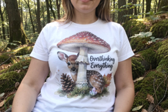 Anxious Fawn Forest Sublimation Product Image 5
