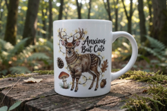 Anxious Fawn Forest Sublimation Product Image 7