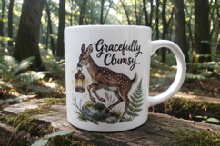 Anxious Fawn Forest Sublimation Product Image 10