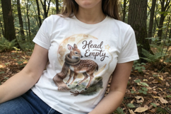 Anxious Fawn Forest Sublimation Product Image 3