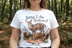 Anxious Fawn Forest Sublimation Product Image 5