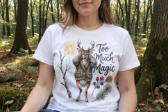 Anxious Fawn Forest Sublimation Product Image 6